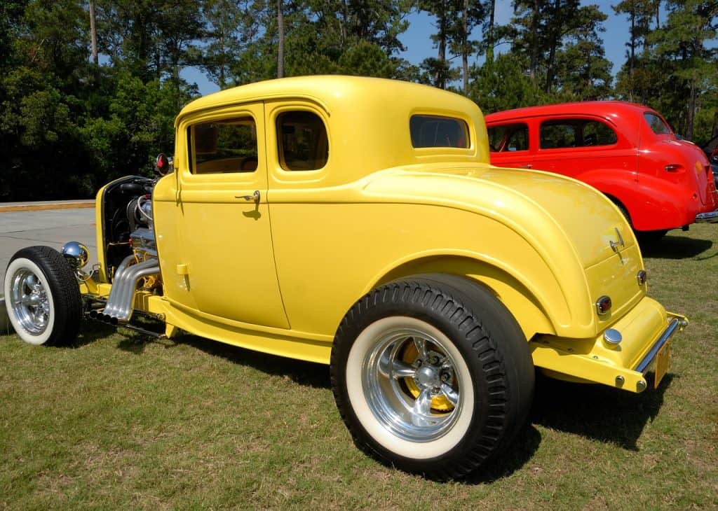 hot rod, car, customized